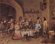 TENIERS, David the Younger Twelfth Night china oil painting artist